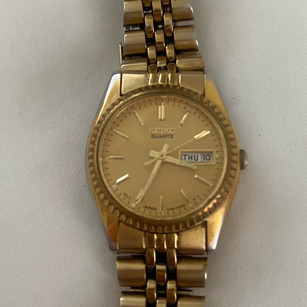 Vintage Seiko Women’s 23mm Day-Date Watch